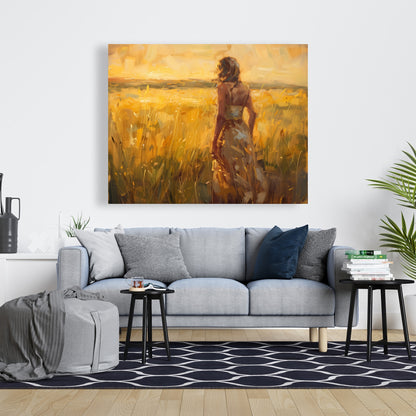 Exploring - 32"x32" Canvas