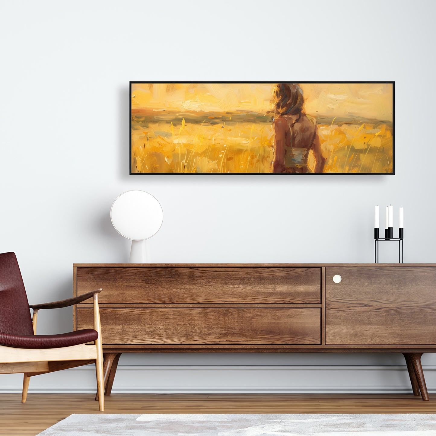 Exploring - 24"x24" Framed canvas
