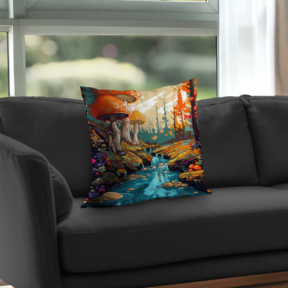 Wisdom inbound Orange Poly Twill Throw Pillow Insert | Decor