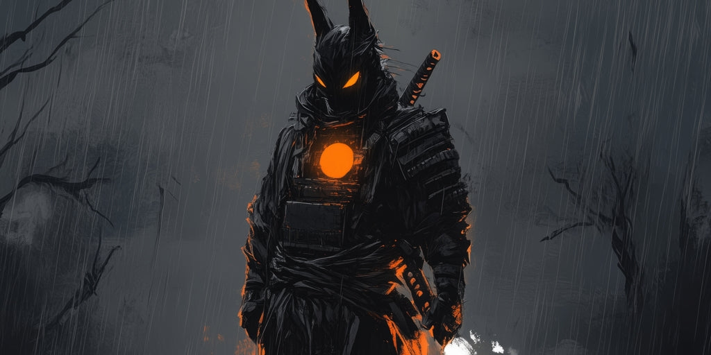 Blazing Orange Desk Mat | Stylish Home Decor Accessory