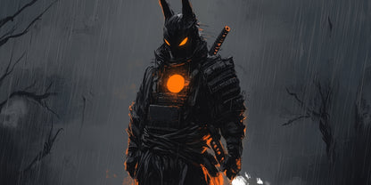 Blazing Orange Desk Mat | Stylish Home Decor Accessory