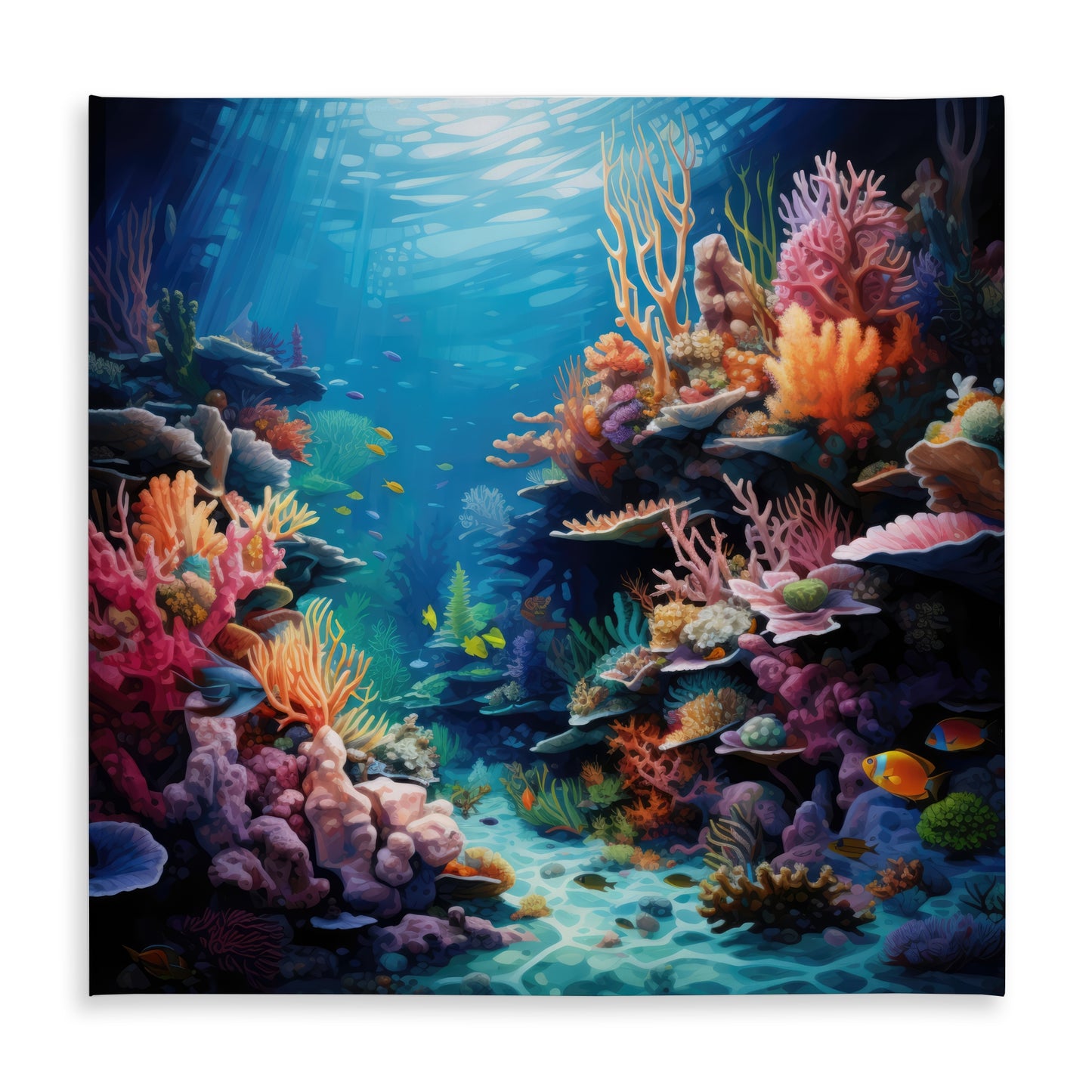 Coral Indoor/Outdoor Tablecloth | Stylish Home Decor