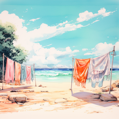 Sunny side - Shower Curtain