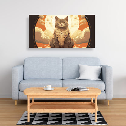 The overlord - 32"x32" Canvas
