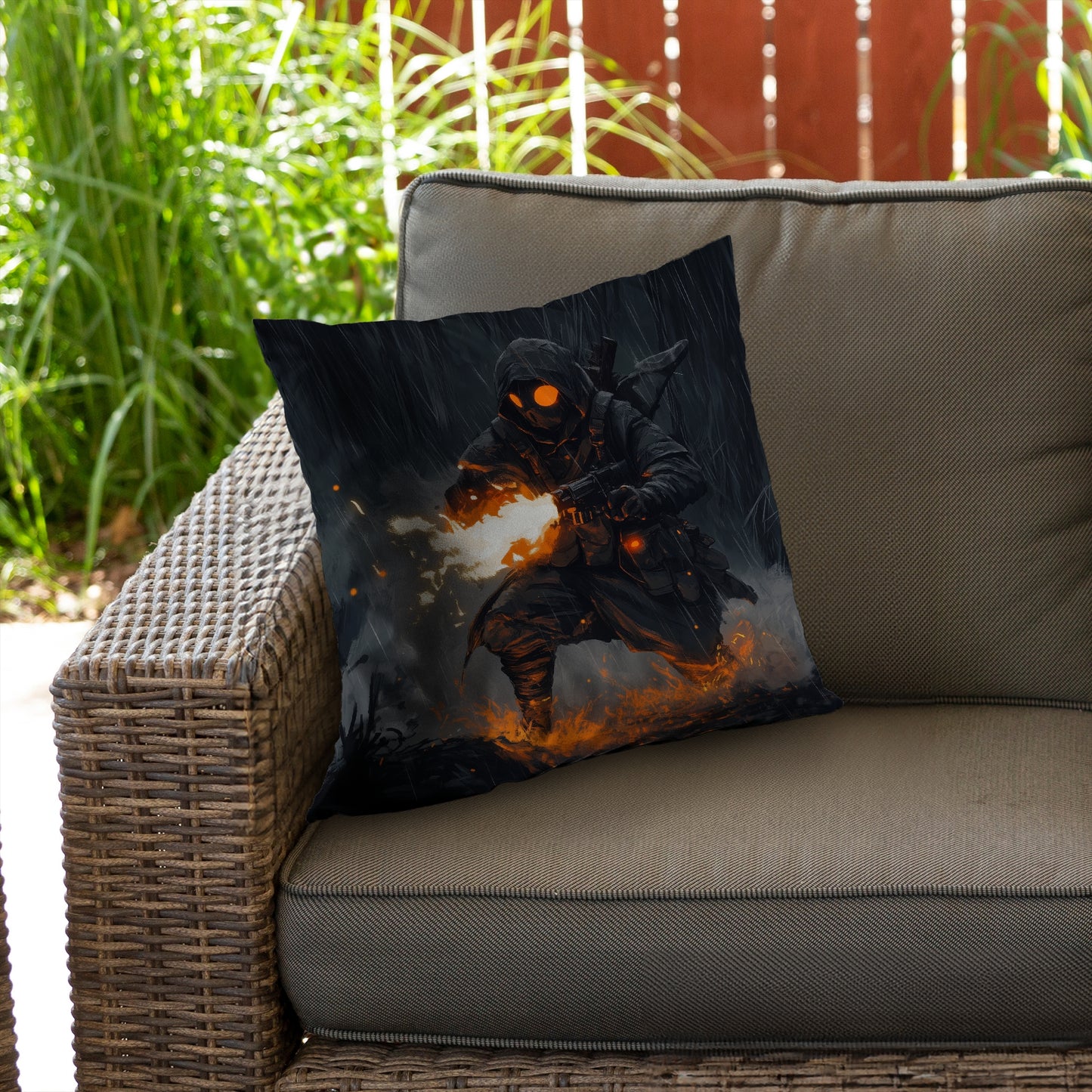 Scorch - Throw Pillow