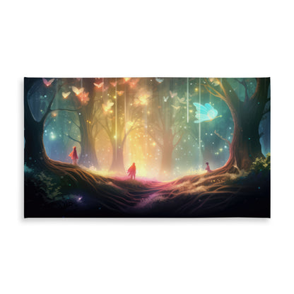 A dream come true - Turquoise Indoor/Outdoor Tablecloth