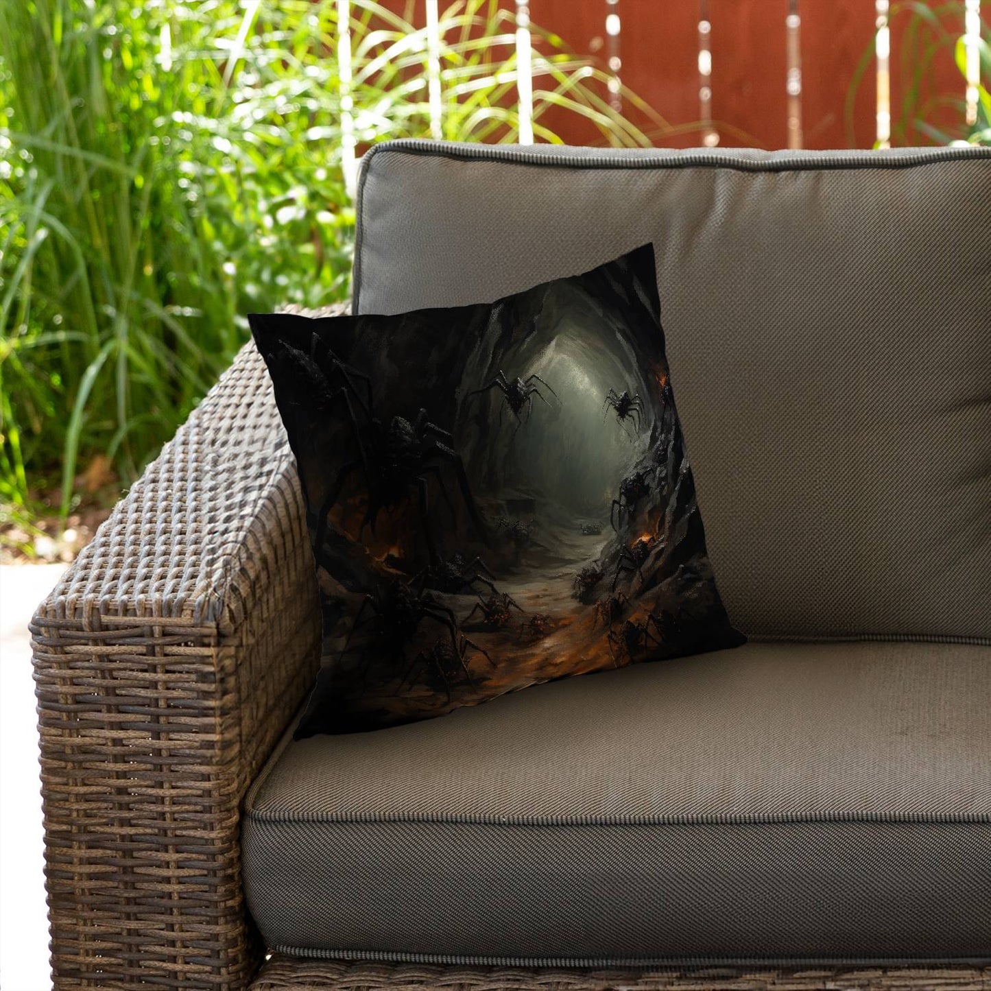 Nightmare inducing - Throw pillow - Print on demand