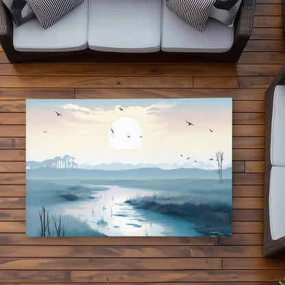 The Marsh Beige Outdoor Area Rug | Home Decor Essential