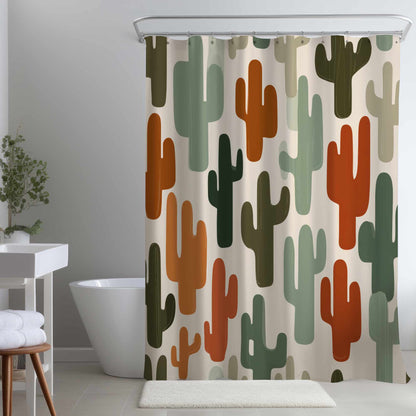 Rideau de douche Desert Echoes - Accessoire de décoration élégant pour la maison