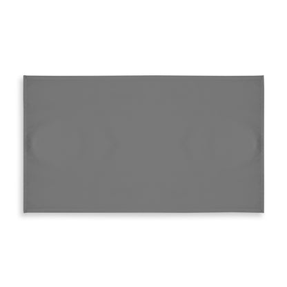 Nappe d'intérieur/extérieur gris moyen | Décoration élégante pour la maison