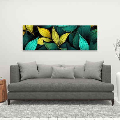 Potent Aroma - Yellow Canvas Art for Home Decor and Style