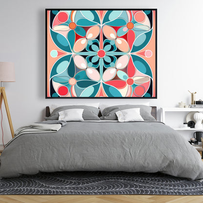 Sweet curves - 36"x36" Framed canvas