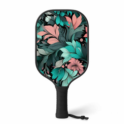 Ensemble de pagaies de pickleball décontractées Neon Leaves | Accessoire de sport