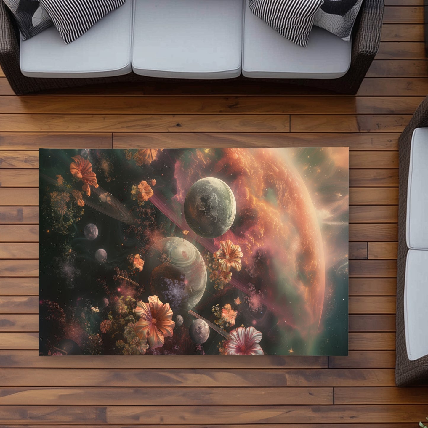 Tapis d'extérieur Capturing Light | Décoration élégante pour la maison