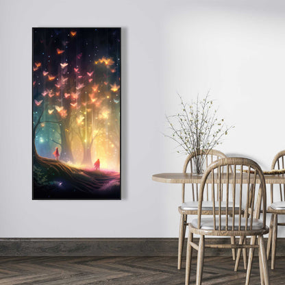 A dream come true - Beige Framed Canvas for Home Decor