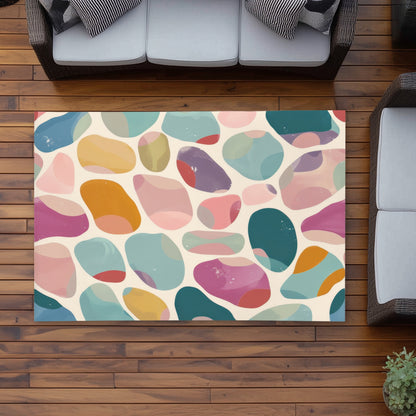 Tapis d'extérieur Dots and Bops | Solution de décoration élégante pour la maison