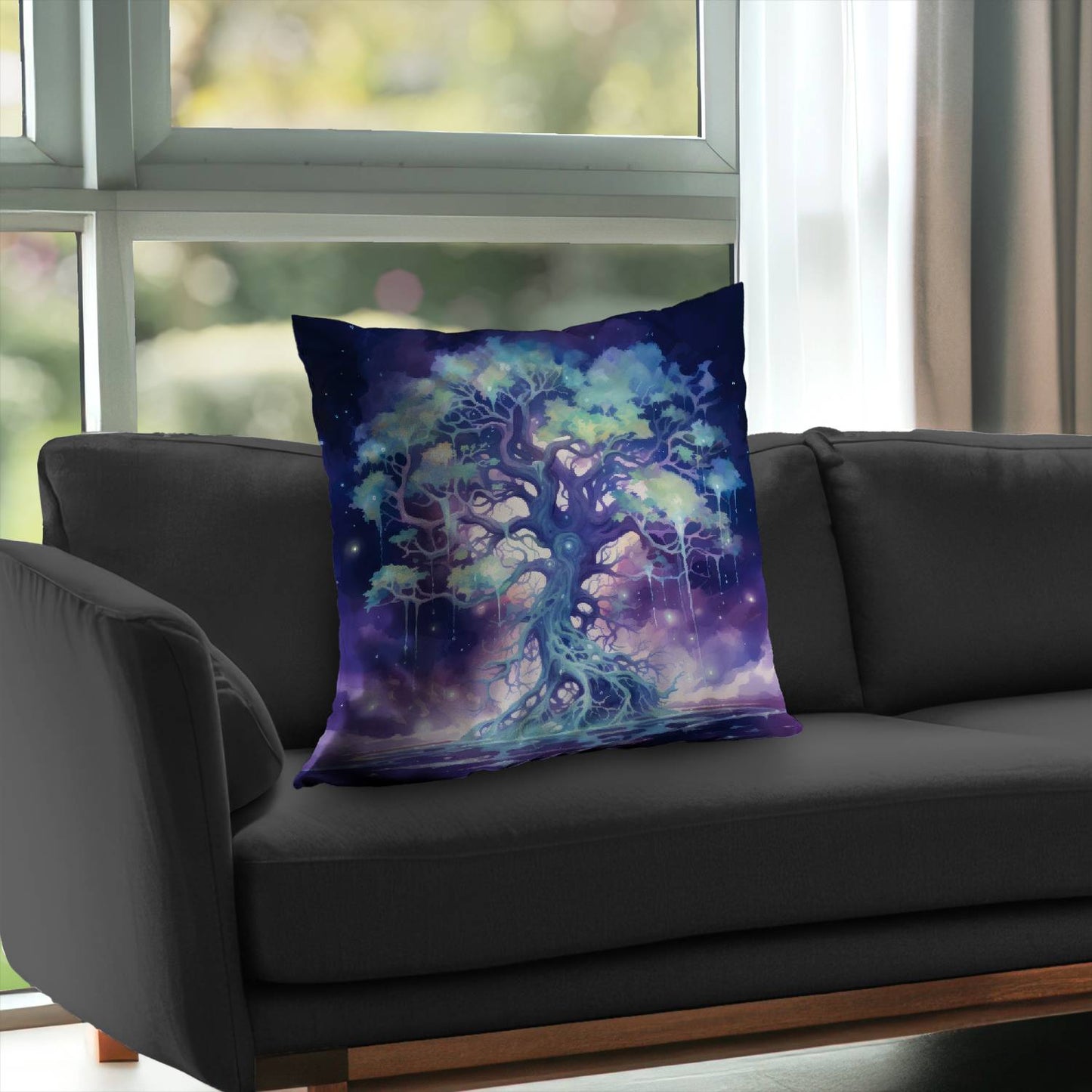 Surreal sap - Throw pillow - Print on demand