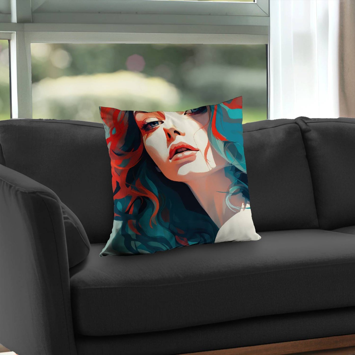 Dangerous lips - Throw Pillow