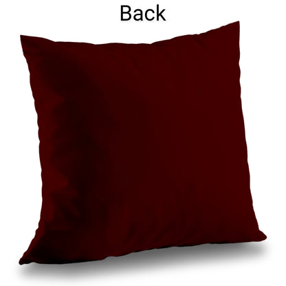Red Sea Poly Twill Throw Pillow - Stylish Home Decor Accent