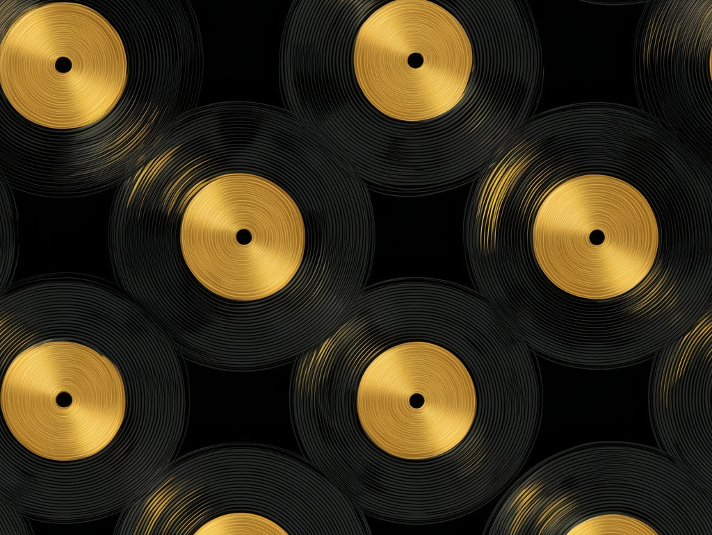 Golden Groove Circles Braided Placemat | Home Decor