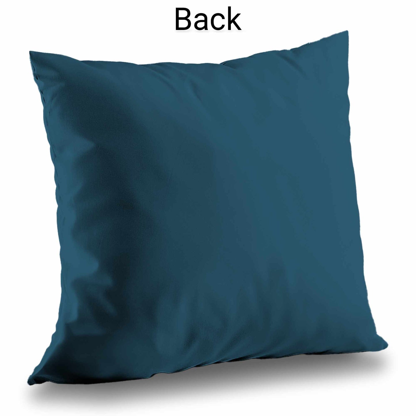Coussin décoratif en sergé poly Silence Lumière Chuchotement | Décoration d'intérieur