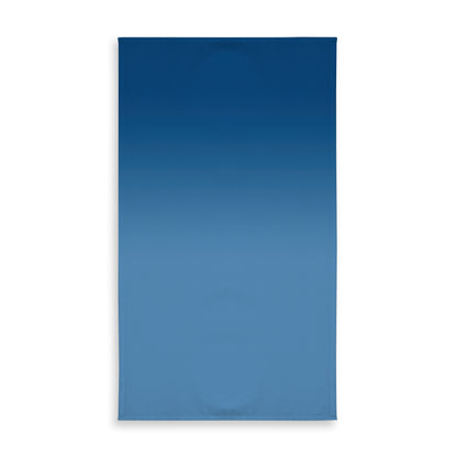 Dark Blue Gradient Tablecloth | Indoor Outdoor Home Decor