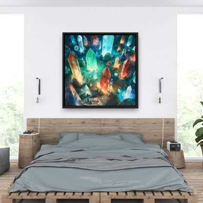 The quest - 36"x36" Framed canvas