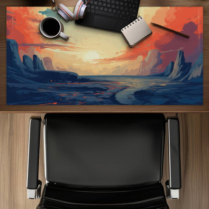 Finally light - Desk Mat