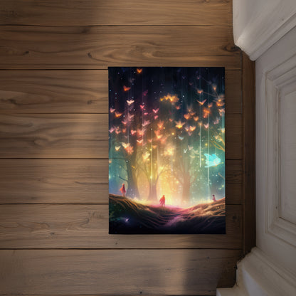 A dream come true Black Indoor Outdoor Door Mat - Home Decor