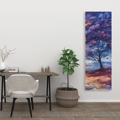 Before the Storm - Blue Canvas Home Decor Art Piece