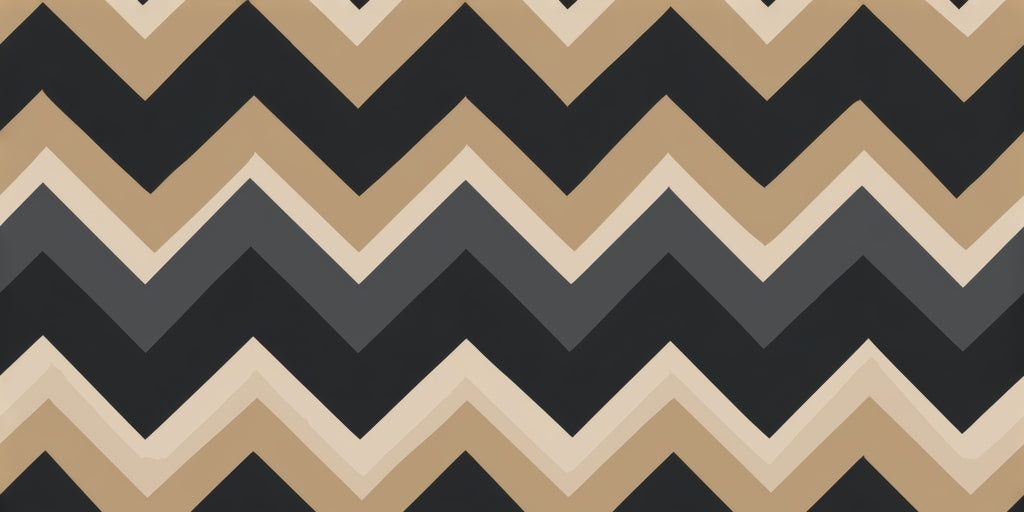 Earth Tone Waves Desk Mat - Stylish Home Decor Accessory