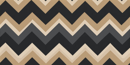 Earth Tone Waves Desk Mat - Stylish Home Decor Accessory