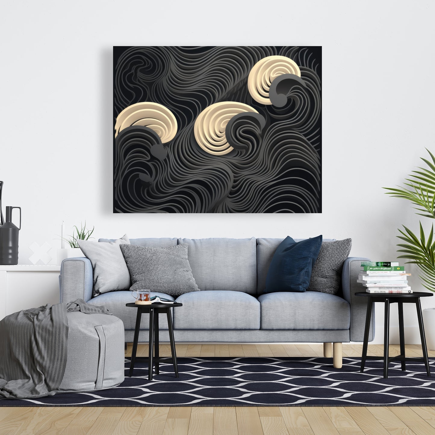 Layers - 32"x32" Canvas