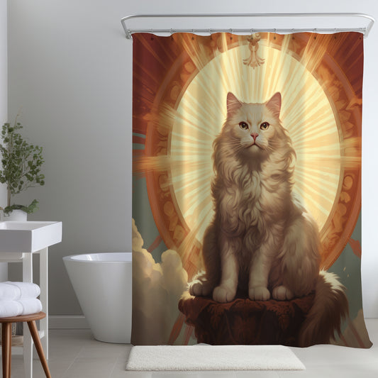 Infinite carelessness Yellow Shower Curtain for Home Decor