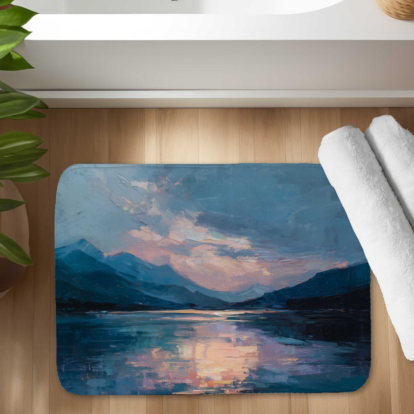 Reflect Bath Mat - Stylish, Soft, and Durable Home Decor