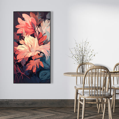 Silent charm - 36"x36" Framed canvas