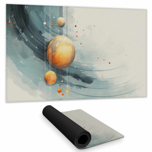 Hanging Planets Gaming Mat - Unique Home Decor Mat