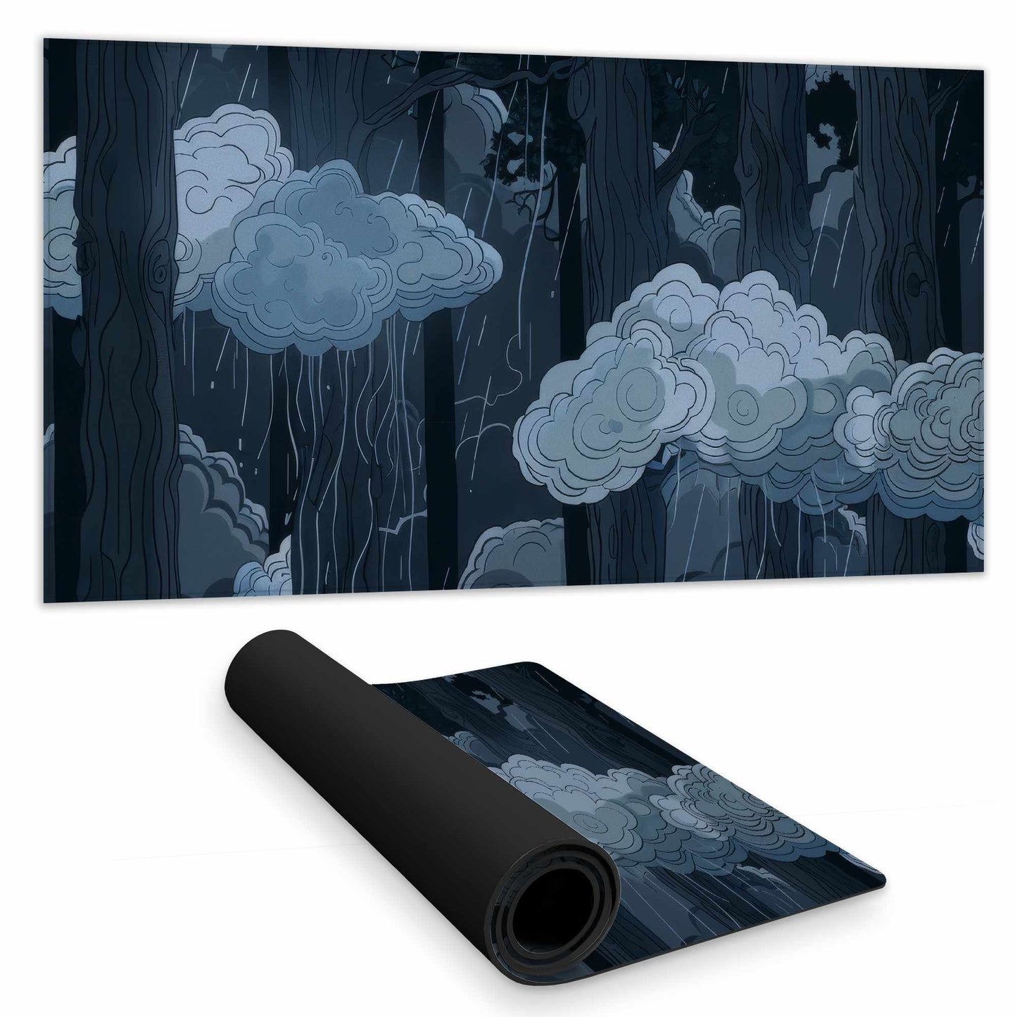 Sneaky Clouds Desk Mat | Stylish Home Decor Accessory