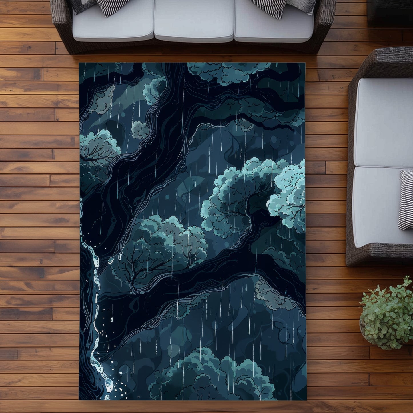 Tapis d'extérieur Canopy | Décoration élégante pour les patios