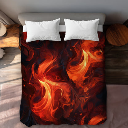 Housse de Couette Fires of Heck | Linge de Lit Déco Audacieuse