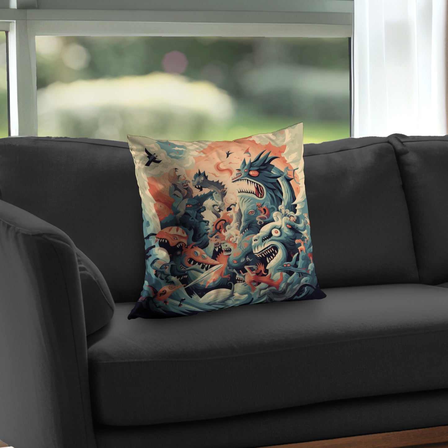 Before time - Throw Pillow