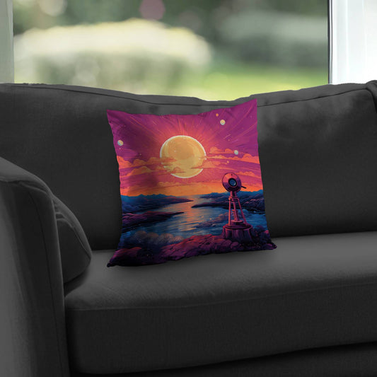 Measure the calm - Throw Pillow