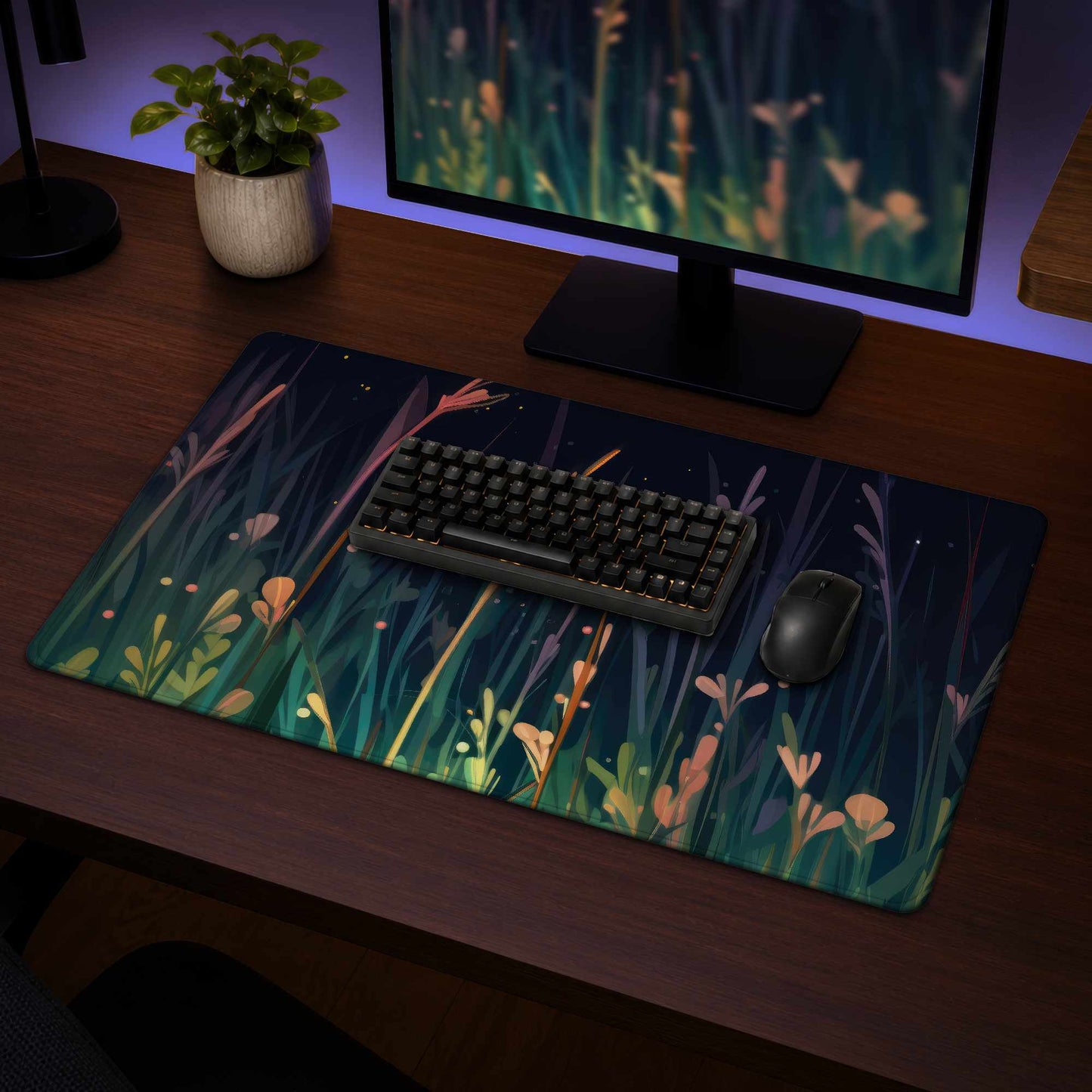 Tapis de souris Between Twigs | Accessoire de décoration élégant pour la maison
