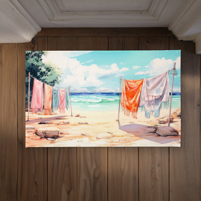 Sunny Side Orange Indoor Outdoor Door Mat - Home Decor