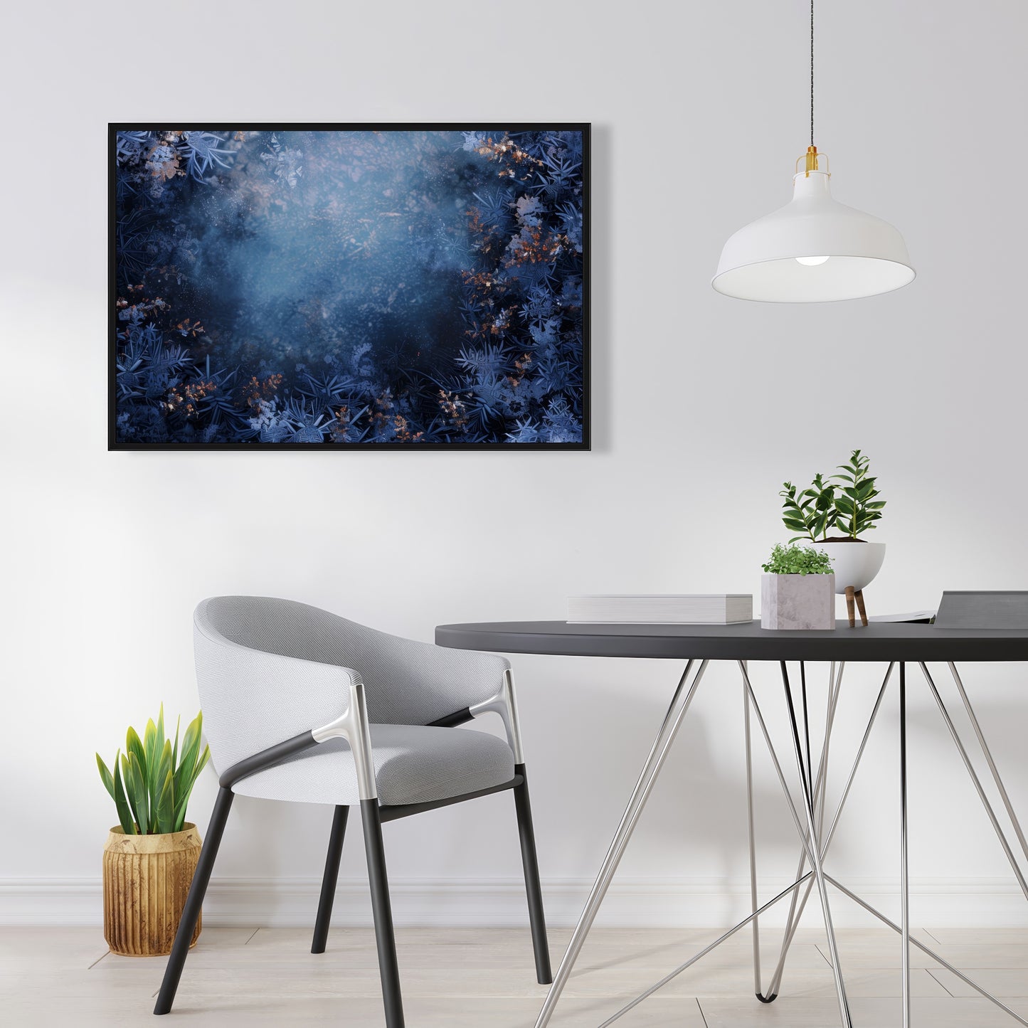Frozen - 36"x36" Framed canvas