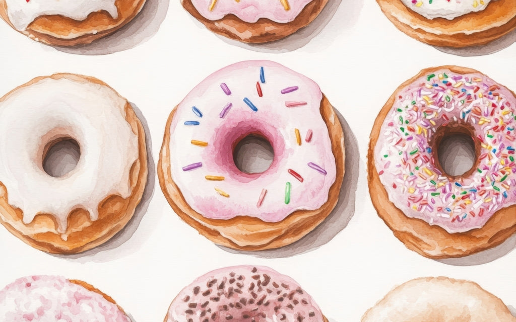 Tapis d'extérieur Donuts | Décoration élégante pour les patios