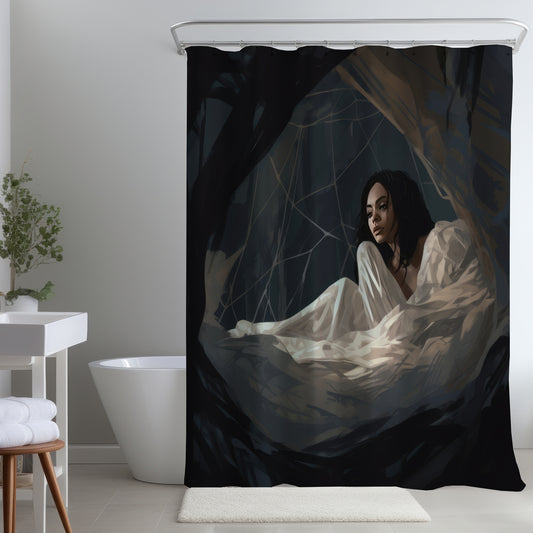 Spider princess - Shower Curtain
