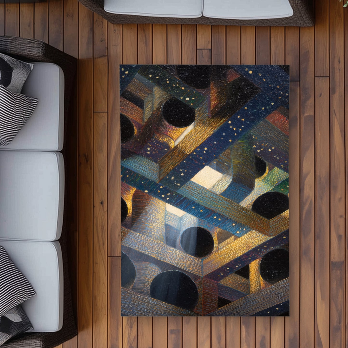 Pipe Dream Outdoor Area Rug - Stylish Home Decor Solution