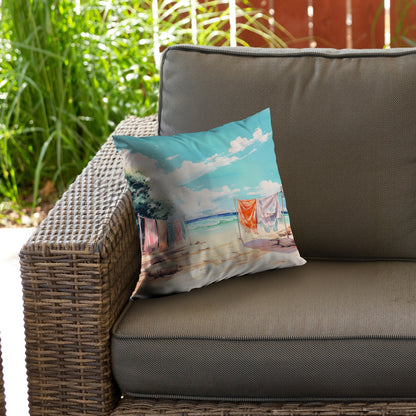 Sunny side - Throw Pillow