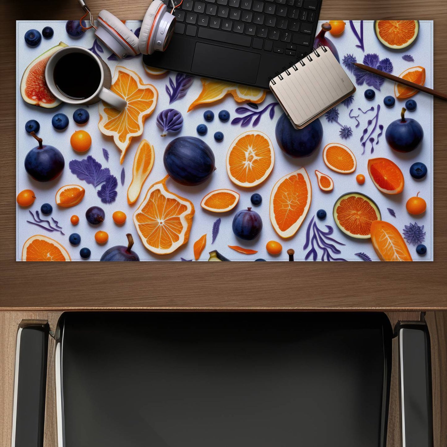 Fruity skins - Desk mat - Print on demand